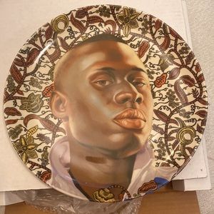 Idrissa Ndiaye plate by Kehinde Wiley